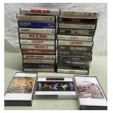 GREAT lot of cassettes-3 sitting out are SEALED ! GREAT lot of cassettes-3 sitting out are SEALED !
