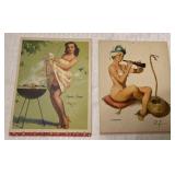 RARE vintage Gil Elvgren Pin Up Girl pieces RARE vintage Gil Elvgren Pin Up Girl pieces