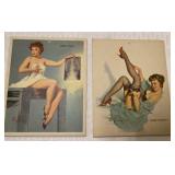 RARE vintage Gil Elvgren Pin Up Girl pieces RARE vintage Gil Elvgren Pin Up Girl pieces
