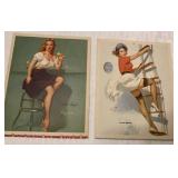 RARE vintage Gil Elvgren Pin Up Girl pieces RARE vintage Gil Elvgren Pin Up Girl pieces