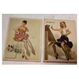 RARE vintage Gil Elvgren Pin Up Girl pieces RARE vintage Gil Elvgren Pin Up Girl pieces