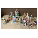 Figurines-Cherished Teddies, Santas more Figurines-Cherished Teddies, Santas more