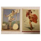 RARE vintage Gil Elvgren Pin Up Girl pieces RARE vintage Gil Elvgren Pin Up Girl pieces