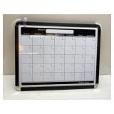 Dry erase calendar approx 12' across Dry erase calendar approx 12' across
