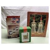 Vintage Christmas candle holders & more Vintage Christmas candle holders & more