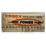 Vintage enamel Essex retail shop sign w/ hangers Vintage enamel Essex retail shop sign w/ hangers