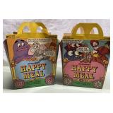 RARE 1970s McDonalds Happy Meal boxes RARE 1970s McDonalds Happy Meal boxes