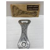 HUGE vintage novelty bottle opener HUGE vintage novelty bottle opener