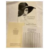 RARE Joan Crawford personal auction book RARE Joan Crawford personal auction book