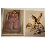 RARE vintage Gil Elvgren Pin Up Girl pieces RARE vintage Gil Elvgren Pin Up Girl pieces