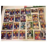 Vintage MVP trading cards Vintage MVP trading cards