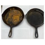 Cast iron skillets
