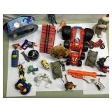 All kinds of vintage toys