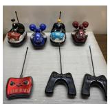 RC cars, controls-not tested & not sure if they
