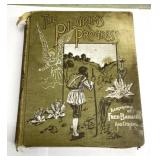 Antique book with 100 illustrations