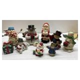 Christmas decor-Fitz & Floyd, more
