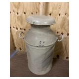Antique cream can