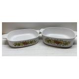 Corning Ware spice of life casseroles