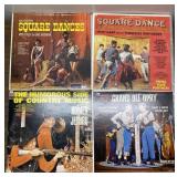 Vintage vinyl records