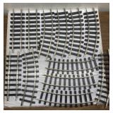 Vintage train track pieces