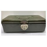 Vintage metas cash box