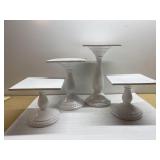 Pretty tiered dessert holders