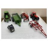 Farm toys-John Deere, Farmall more