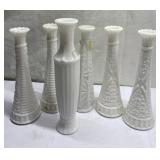 Vintage milk glass pieces