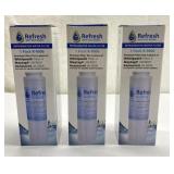 NEW Refresh water filters-see pics for model, size