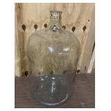 Vintage water bottle glass 22" tall