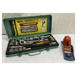 Stanley wood plane & socket set
