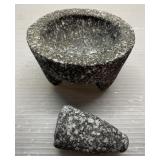 Mortar & Pestle grinding bowl