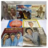 Vintage vinyl records