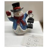 Light up snow man