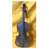 Antique violin w/ mother of pearl inlay