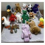 Lot of Ty Beanie Babies