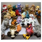 Lot of Ty Beanie Babies