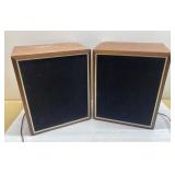 Vintage speakers Japan 12" tall