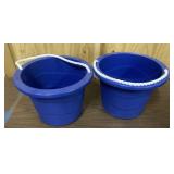 Plastic new 10" tall totes