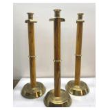 NEAT tall vintage candlesticks