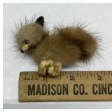Vintage fur brooch