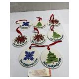 Hawaiian Christmas Ornaments