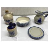 Miniature Western Stoneware crock & more