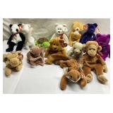 Lot of Ty Beanie Babies