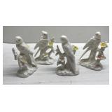 Vintage bird figurines Japan