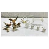 Miniatures-spun glass & more