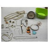 Jewelry, clock, basket, coin, watch more