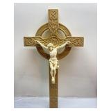 BEAUTIFUL vintage Crucifix 20" tall
