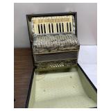 Vintage Troubadour Accordion & case