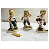 NEAT Napco Japan winter sport figurines-1 broke